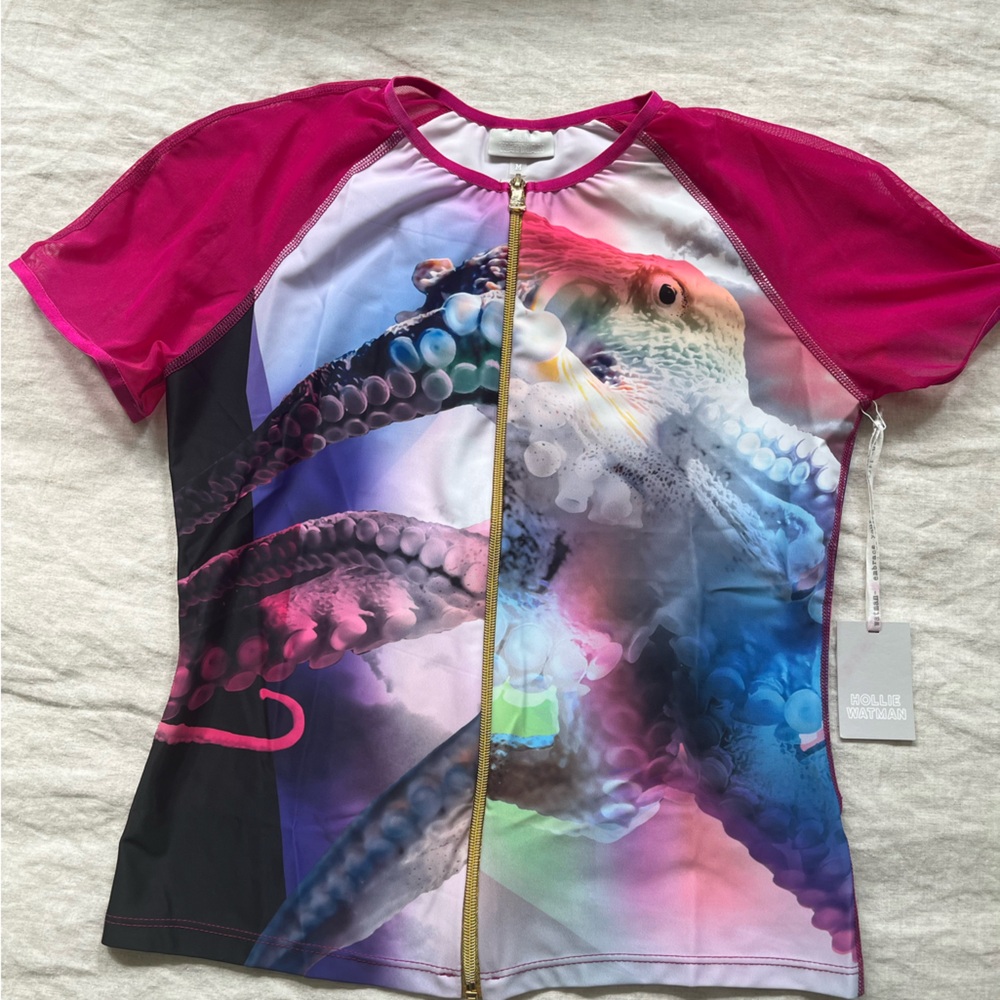 Pink Multicolor Workout Set Hollie Watman Brand New with Tags